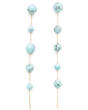 Cult Gaia Atum Chain Earrings - White
