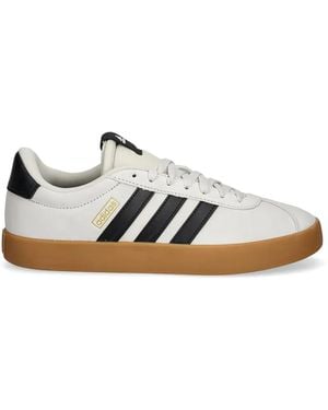 adidas Vl Court 3.0 Striped Trainers - White