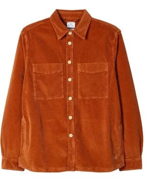 Paul Smith Corduroy Pocket Jacket - Orange