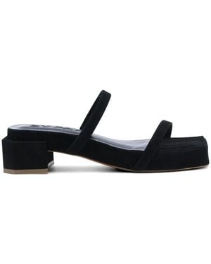 BY FAR Tanya Strap Sandals - Black