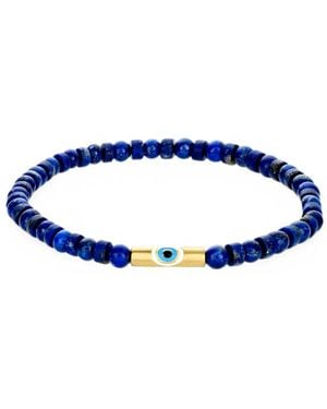 Luis Morais Evil Eye Lapis Lazuli Bracelet - Blue