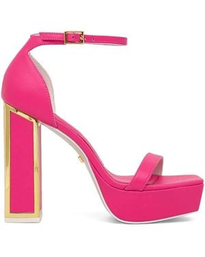 Kat Maconie Missy 125mm プラットフォームサンダル - ピンク