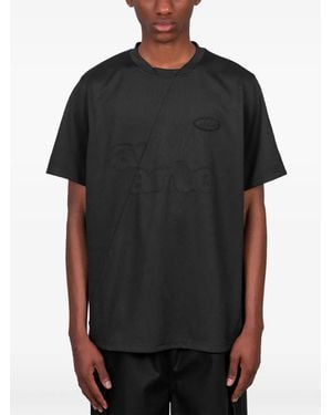 Arte' T-Shirt À Détail De Logo - Black