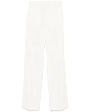 MM6 by Maison Margiela Cut-Out Trousers - White