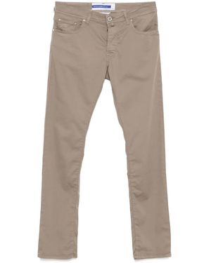 Jacob Cohen Bard Trousers - Natural