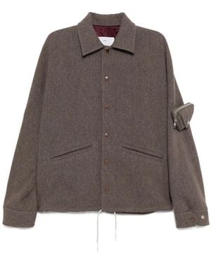 Toga Jacke Mit Triangel-Beutel - Braun