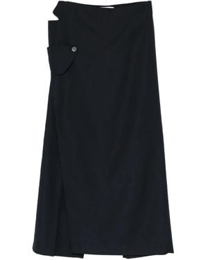 Jean Paul Gaultier Broek Met Uitgesneden Zak - Zwart