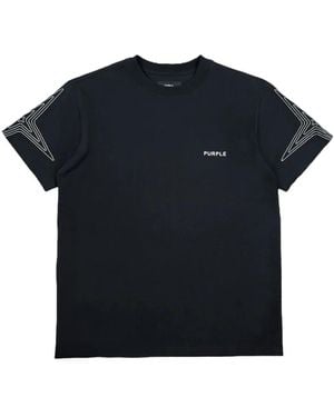 Purple Brand グラフィック Tシャツ - ブラック