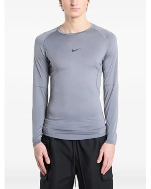 Nike Long-Sleeved Performance T-Shirt - Blue