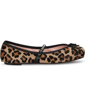Pretty Ballerinas Ballerine Con Stampa - Marrone