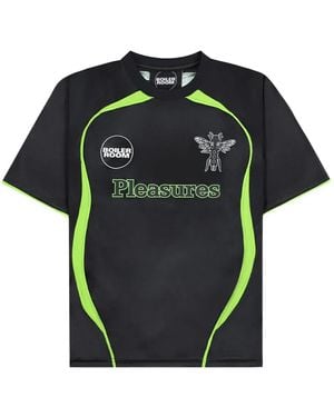 Pleasures Graphic-Print T-Shirt - Black