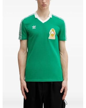 adidas V-Neck T-Shirt - Green