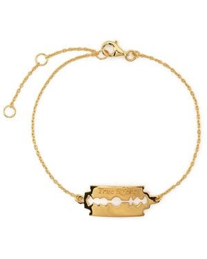 True Rocks Razor Charm Bracelet - Metallic