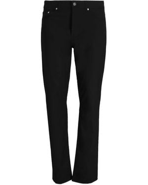 KARL LAGERFELD Logo-Patch Jeans - Black