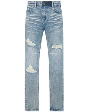 RTA Distressed Skinny Jeans - Blue