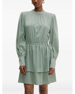 Silvian Heach Long-Sleeve Dress - Green