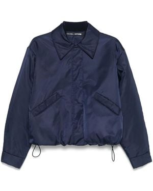 Kassl Padded Bomber Jacket - Blue