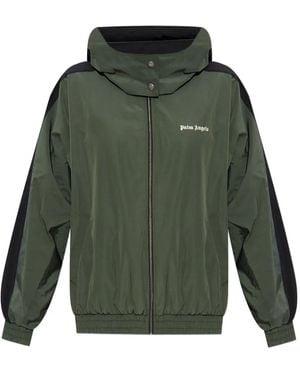 Palm Angels Hooded Jacket - Green