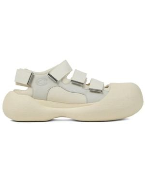 CAMPERLAB Strap Caramba Leather Sandals - White