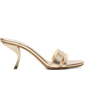 Gia Borghini Two-Strap Sandals - Natural