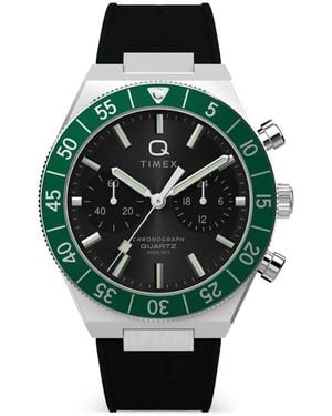 Timex Q Continental 40Mm Watch - Green