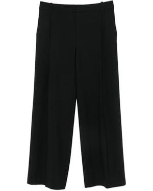 SIR. Rivoli Pleated Wide-Leg Pants - Black