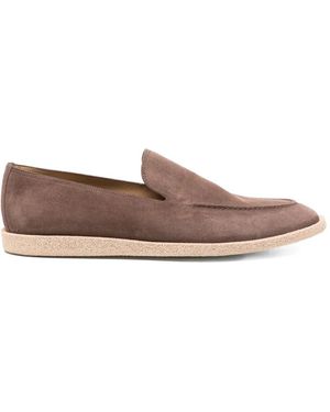 Neil Barrett Almond-Toe Loafers - Brown
