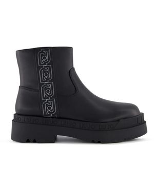 Liu Jo Love Ankle Boots - Black