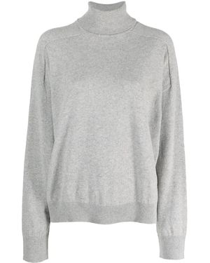 ARMARIUM Mélange-Effect Roll-Neck Sweater - Grey