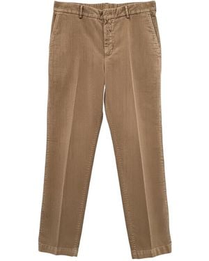 PT Torino Pantaloni A Coste - Neutro