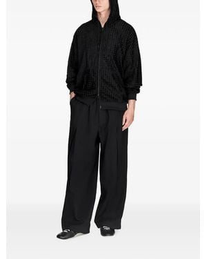 Y-3 Wendbare Sportjacke Mit Kapuze - Schwarz