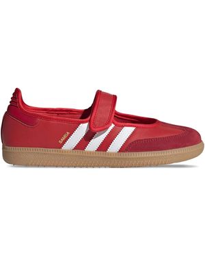adidas Samba Mary Jane Trainers - Red