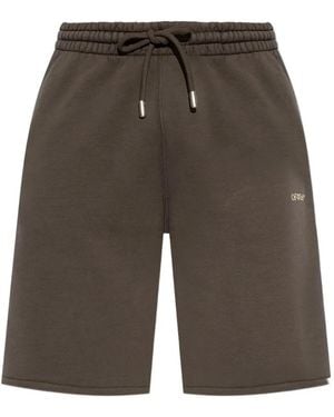 Off-White c/o Virgil Abloh Martydrom Arrow ショートパンツ - グレー