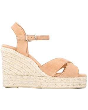 Castañer Blaudell Wedge Espadrilles - Natural