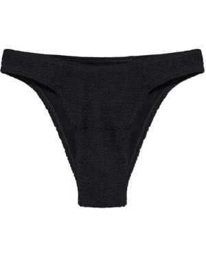 Bondeye Textured Bikini Bottom - Black