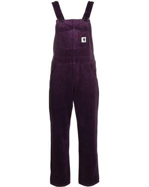 Carhartt Corduroy Dungarees - Purple
