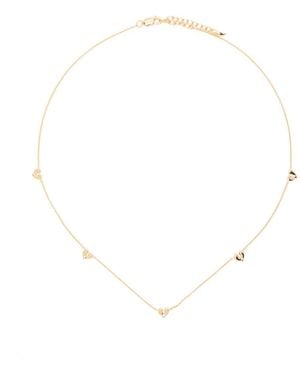 Missoma Collier Molten Heart - White