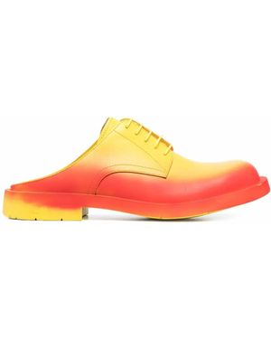 CAMPERLAB 1978 Gradient Effect Open Heel Oxford Shoes - Yellow