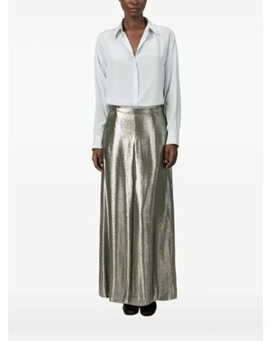 Indress Collar Yoke Shirt - White