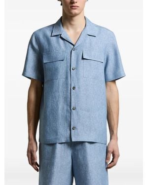 Peserico Pocket Shirt - Blue