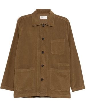 Universal Works Sobrecamisa Baker - Marrón