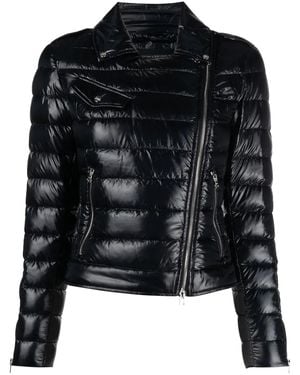 Herno Ultralight Biker Padded Jacket - Black