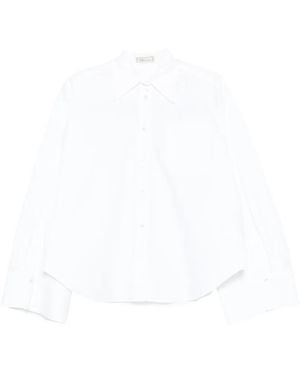 Blumarine Popeline Shirt - White