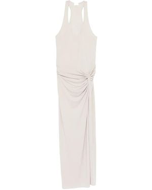 ANDAMANE Juno Twisted Maxi Dress - White