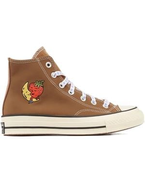 Converse Chuck Taylor All Star 70 /Egret" Sneakers - Brown