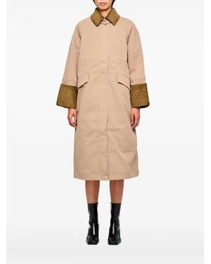 OOF WEAR Rear-Vent Long-Sleeve Jacket - Natural