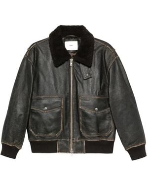 DUNST Giubbotto Pelle Biker - Black