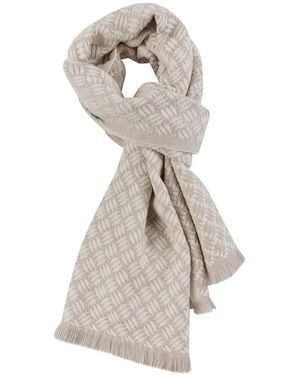 Altea Fringed Scarf - White