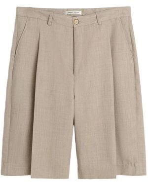 Cmmn Swdn Ara Pleated Shorts - Natural