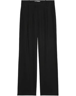 Marc O' Polo Pleated Trousers - Black